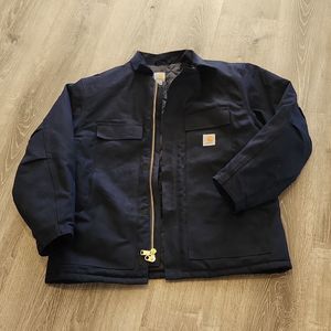 COPY - Carhartt navy mens jacket size XL